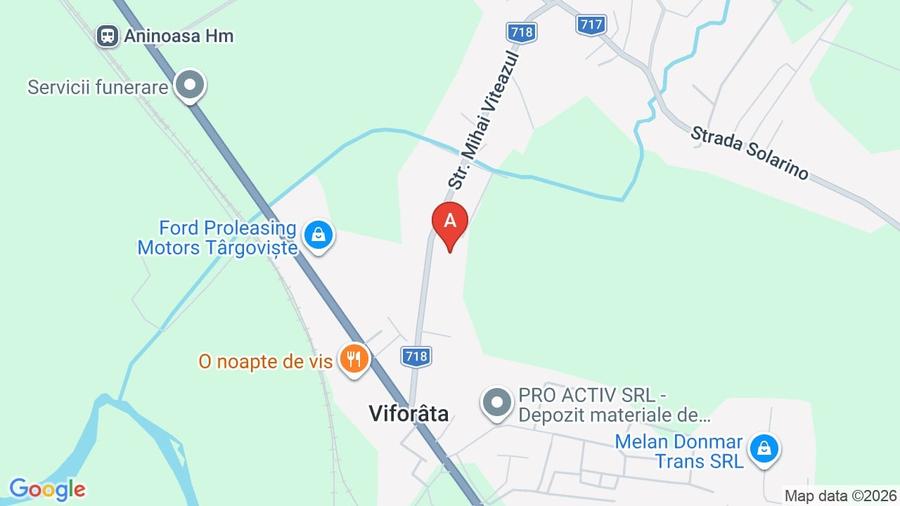 Teren Construcții intravilan de 632 mp, în Viforâta