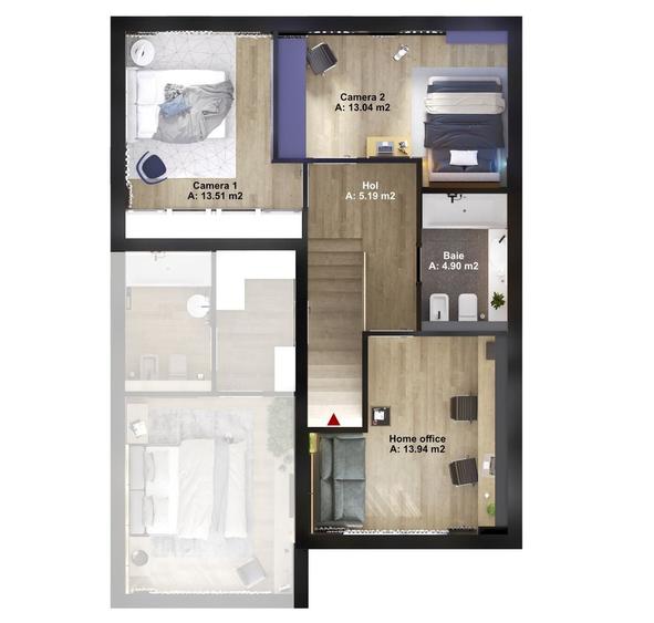 Case tip duplex intr-un complex rezidential nou - 17