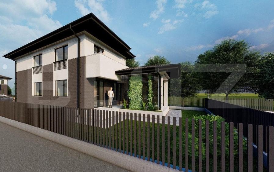 Casă individuală cu 4 camere cu Teren 400 Mp în Rediu
