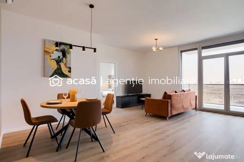 Apartament cu 2 camere decomandat, mobilat în UTA
