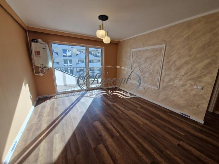 Apartament cu 2 camere semidecomandat în Florești