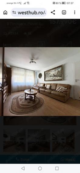 Apartament cu 3 camere decomandat în Central