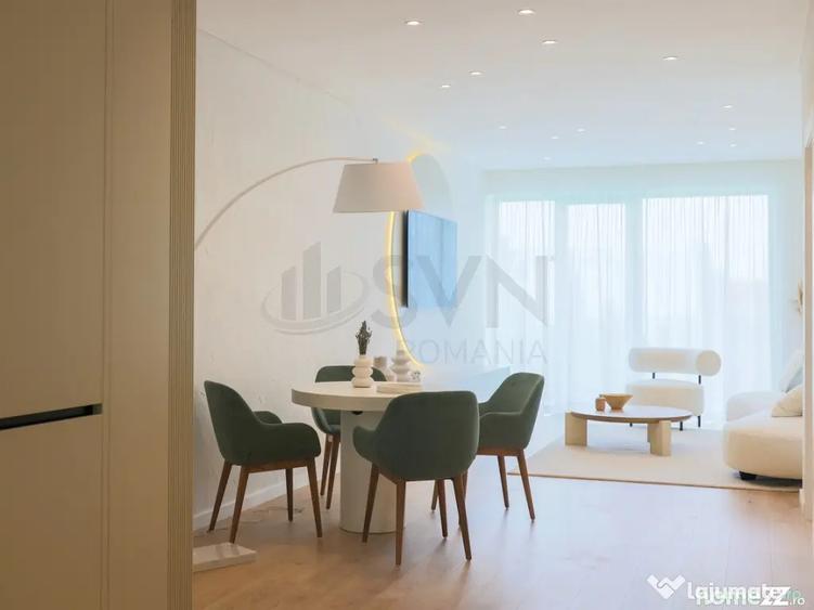 Apartament cu 3 camere semidecomandat în Băneasa