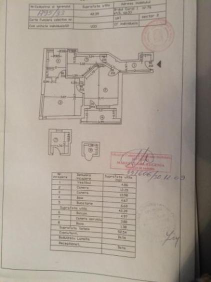 Apartament cu 2 camere semidecomandat în Moșilor - 1