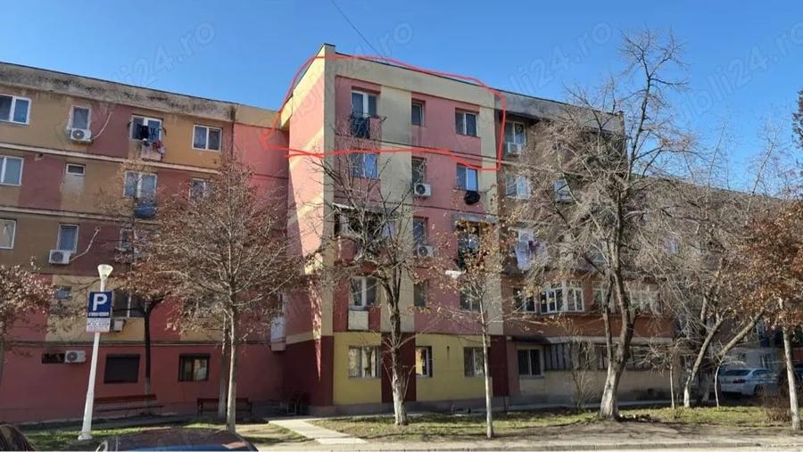 Apartament cu 2 camere semidecomandat în Crihala