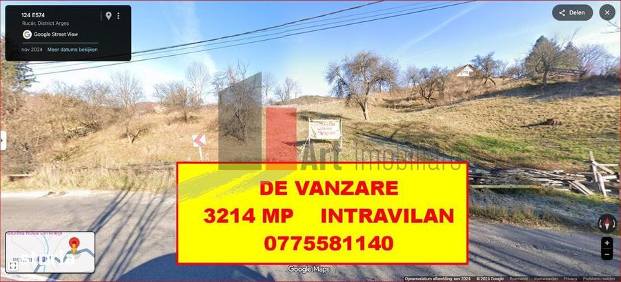 Teren de 3214 mp, în Rucăr