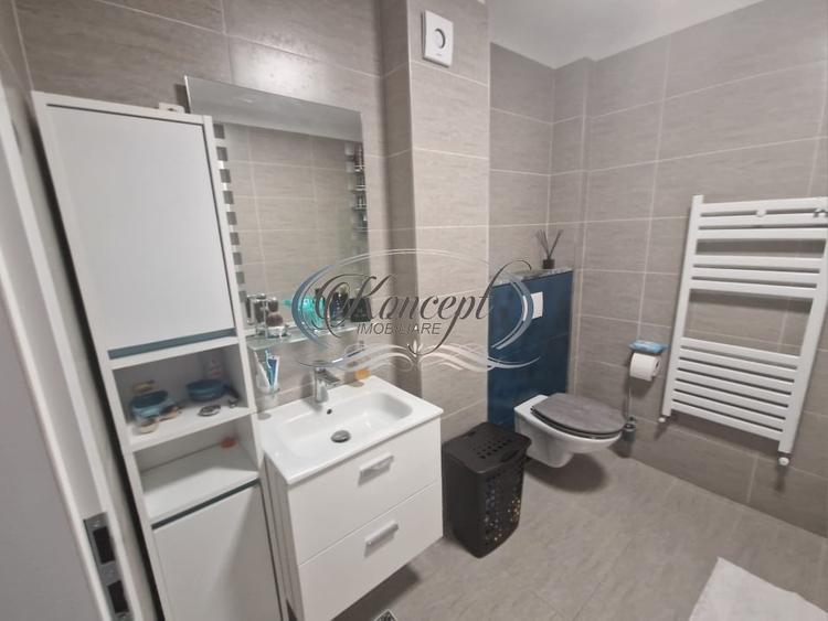 Apartament cu 2 camere semidecomandat, mobilat în Florești