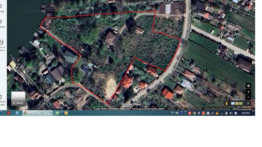 Proprietate unica Lacul Snagov - teren generos si vila interbelica - 1