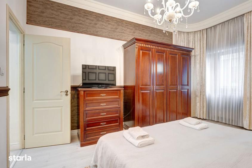 Apartament cu 3 camere semidecomandat, mobilat în Cișmigiu