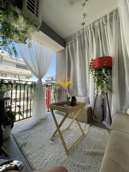 Apartament cu 2 camere semidecomandat, mobilat în Bună Ziua