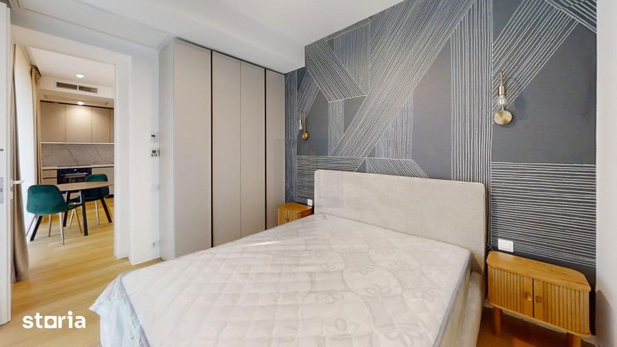 Apartament cu 2 camere, mobilat în Tei