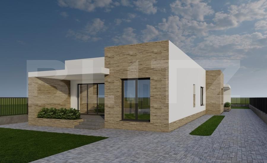 Teren Construcții intravilan de 521 mp, în Est