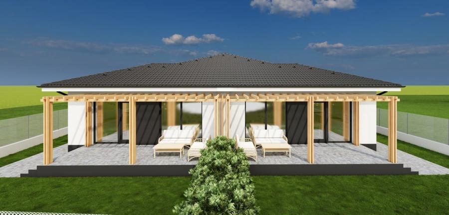Casă individuală cu 3 camere cu Teren 270 Mp în Unirea