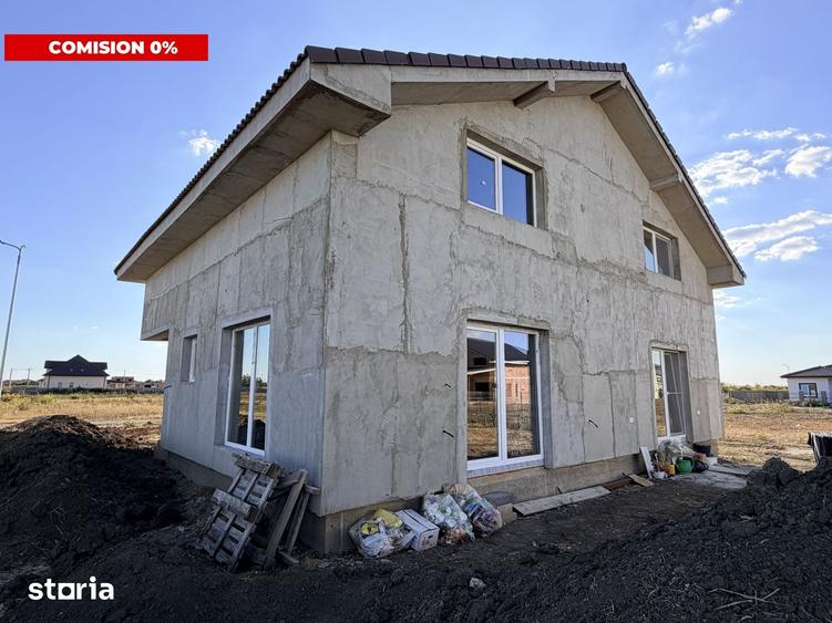 Duplex cu 3 camere | interior la rosu | 86.7 mp utili | Mosnita Veche - 11