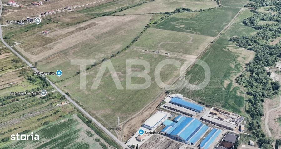 Teren pentru investite 8696mp zona Calea Cisnadiei de vanzare Sibiu - 3