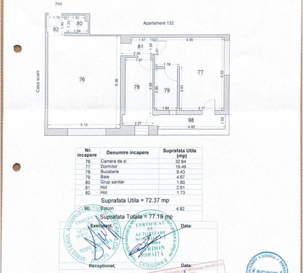 Apartament cu 2 camere semidecomandat, mobilat în Tineretului
