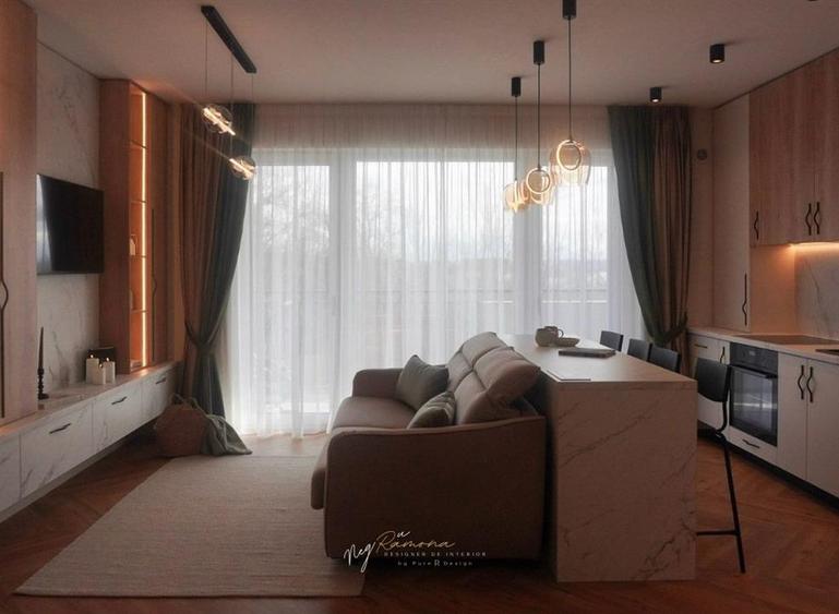 Apartament cu 3 camere decomandat, mobilat în Turnișor