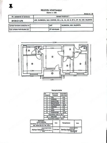 Apartament cu 3 camere decomandat în Exterior Vest