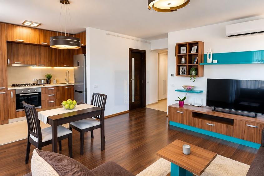Apartament cu 2 camere decomandat, mobilat în Domenii