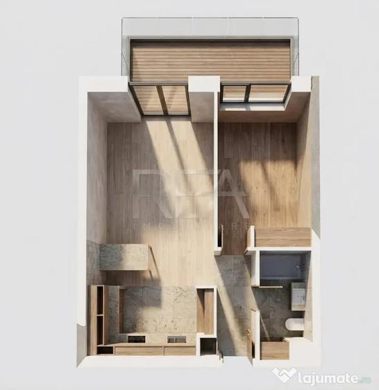 Apartament cu 2 camere semidecomandat în Drumul Taberei