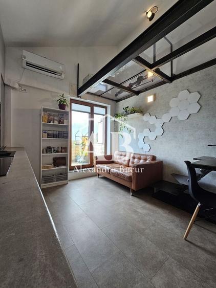 Apartament tip loft luminos cu vedere liberă | metrou Laminorului - 1