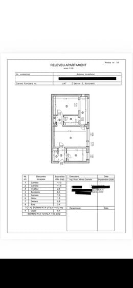 Apartament cu 2 camere semidecomandat în Dristor