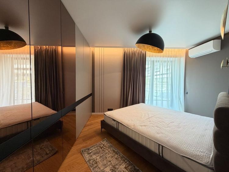 Apartament cu 2 camere semidecomandat, mobilat în Barbu Văcărescu