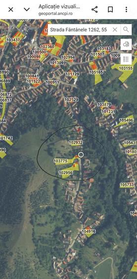 Teren de 800 mp, în Exterior Vest