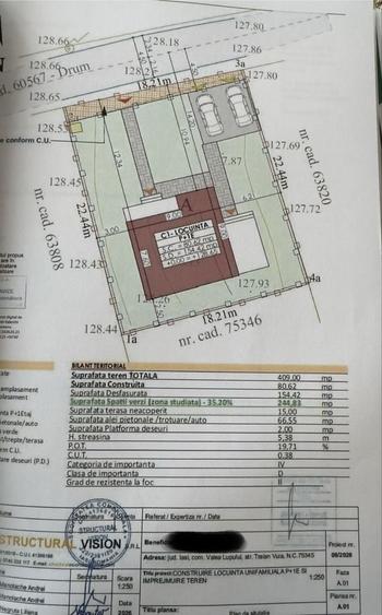 Spațiu comercial, de 409 mp, în Valea Lupului