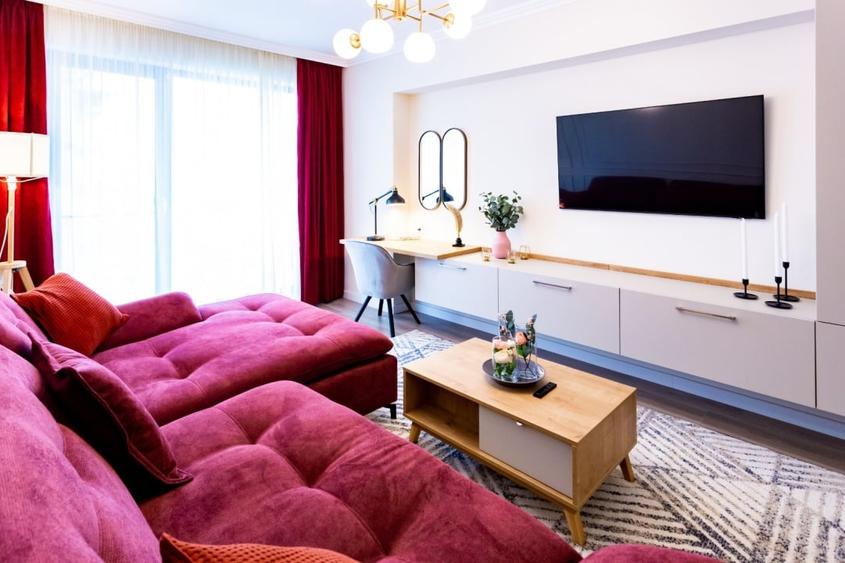 Apartament cu 2 camere decomandat, mobilat în Calea București