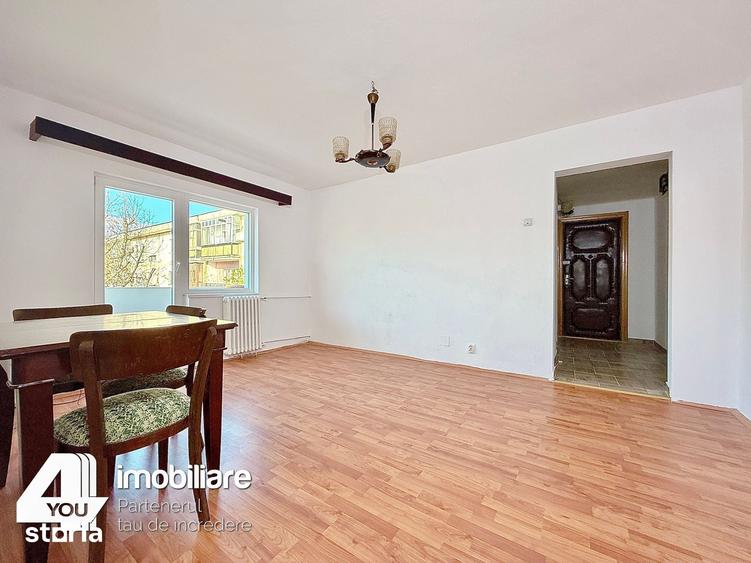 Apartament cu 2 camere semidecomandat în Boul Roșu