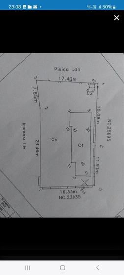 Teren de 504 mp, în Exterior Vest