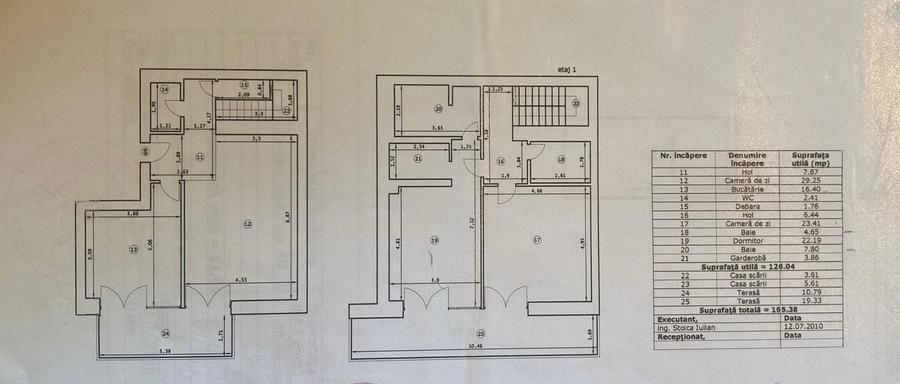 Apartament cu 3 camere nedecomandat, mobilat în Arcul de Triumf