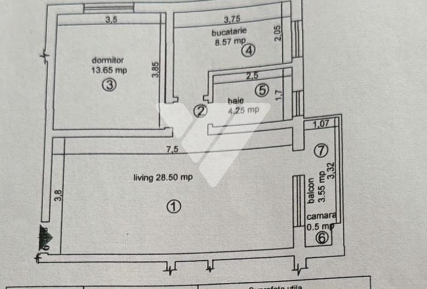 Apartament cu 2 camere decomandat, mobilat în Arhitecților - Calea Cisnădiei