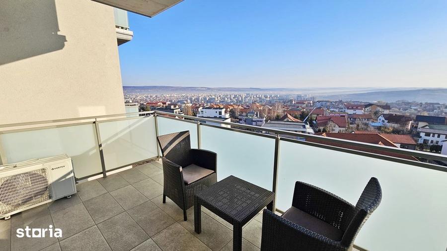 Apartament cu 2 camere, mobilat în Bună Ziua