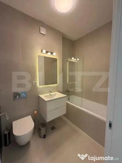 Apartament cu 2 camere semidecomandat în Central