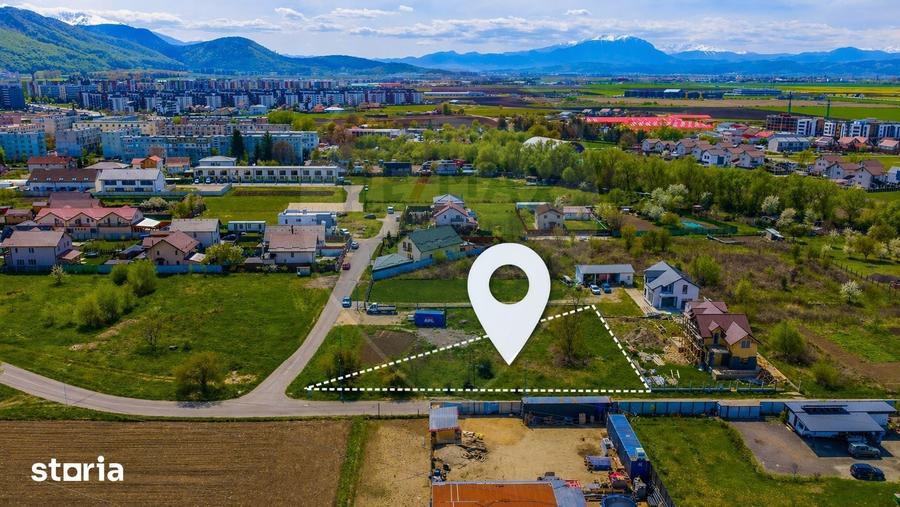 Teren intravilan 1,250mp Brasov / Comision 0% - 9
