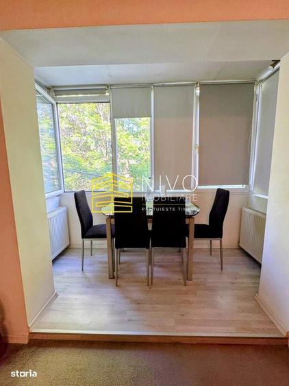 Apartament cu 3 camere semidecomandat, mobilat în Budai