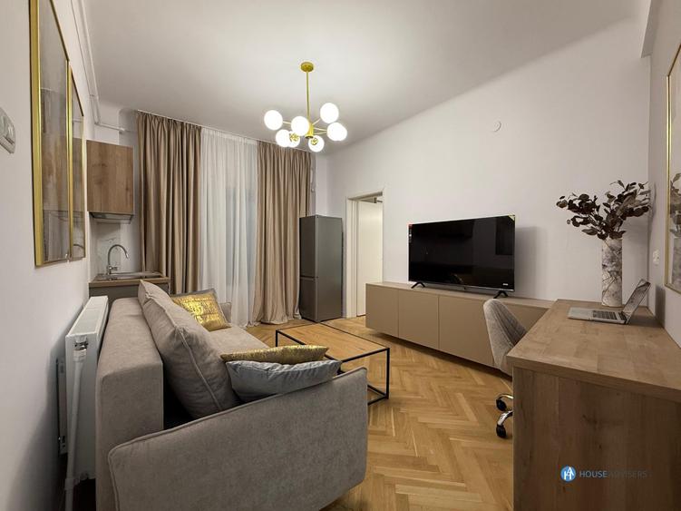 Apartament cu 2 camere, mobilat în Cișmigiu