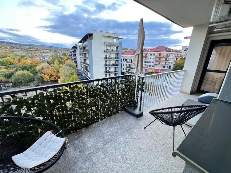 Apartament cu 2 camere decomandat, mobilat în Borhanci