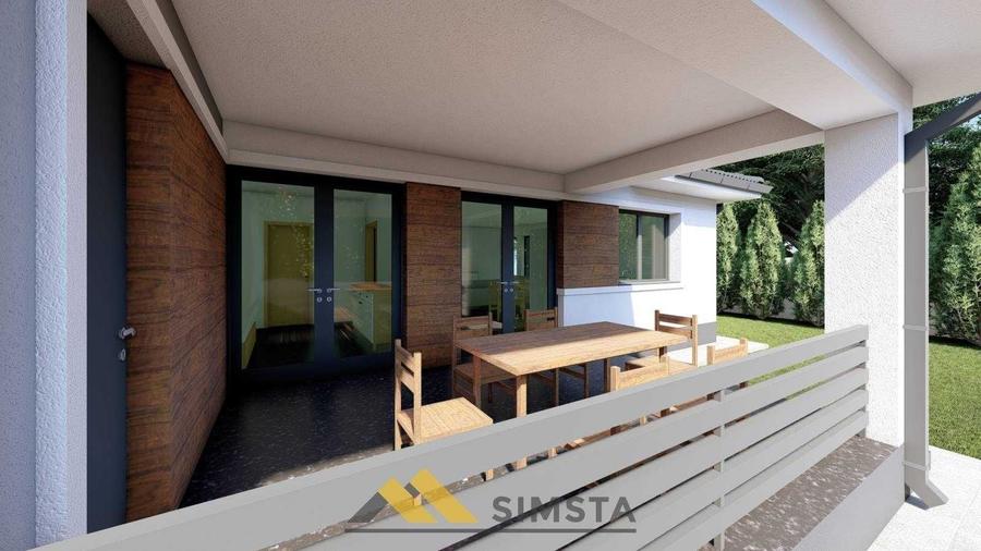 Casă cu 3 camere în Sântandrei