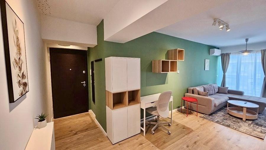 Apartament cu 2 camere semidecomandat, mobilat în Floreasca — fotografia 2