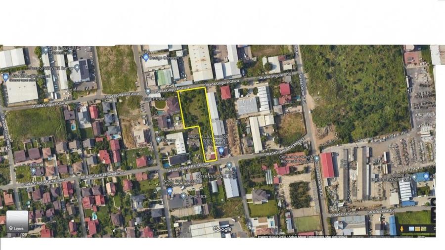 Teren construcție, în Pantelimon