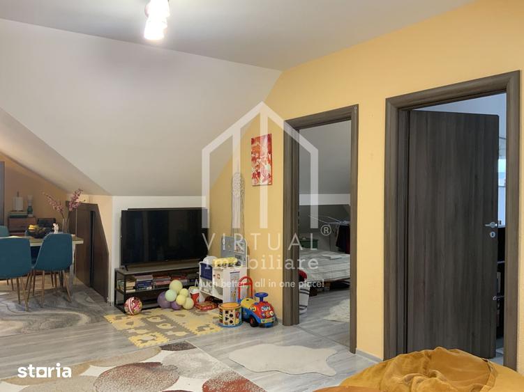 Apartament cu 3 camere, mobilat în Valea Aurie