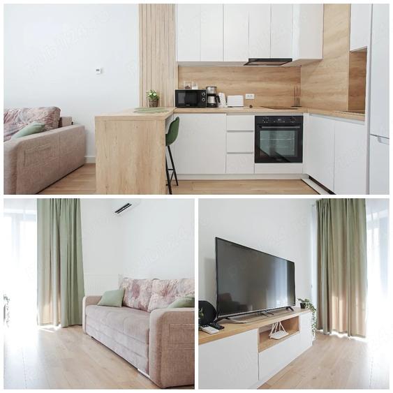 Apartament cu 2 camere semidecomandat, mobilat în Tudor Vladimirescu