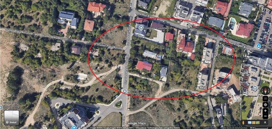 Teren de 600 mp, în Sisești