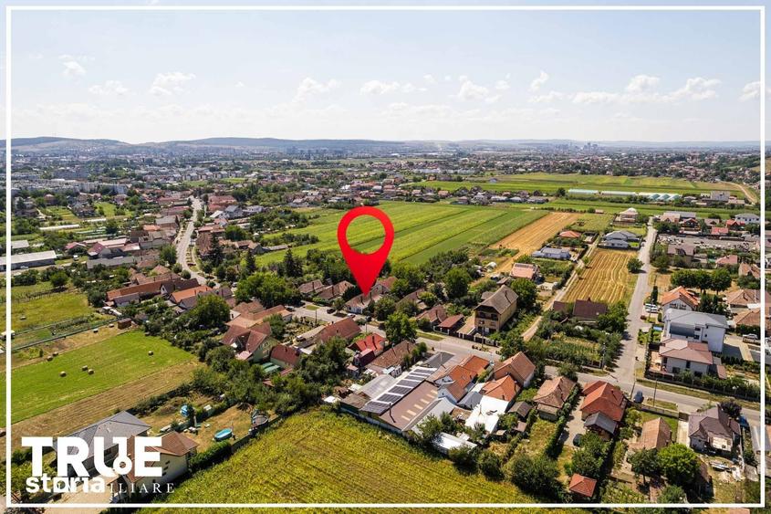 Casă cu 2 camere cu Teren 2000 Mp în Remetea