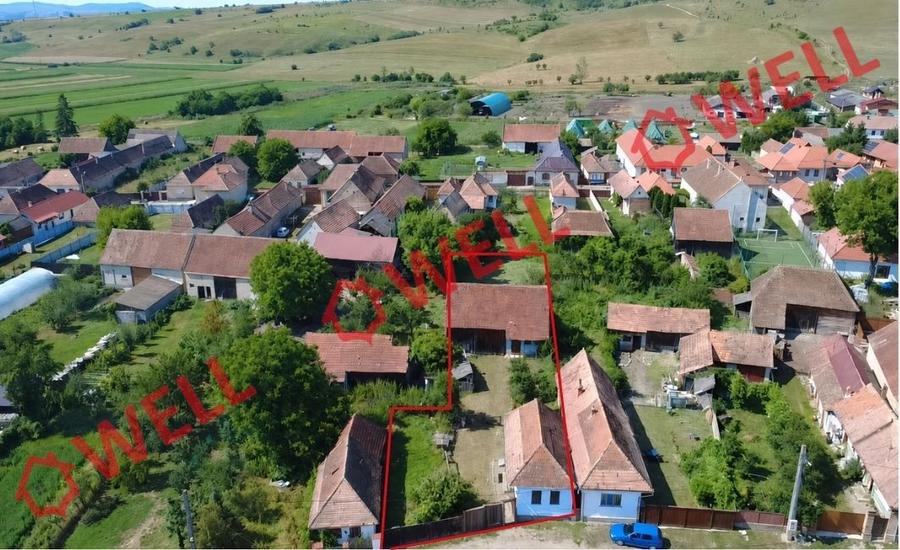 Casă cu 2 camere cu Teren 713 Mp în Aita Medie