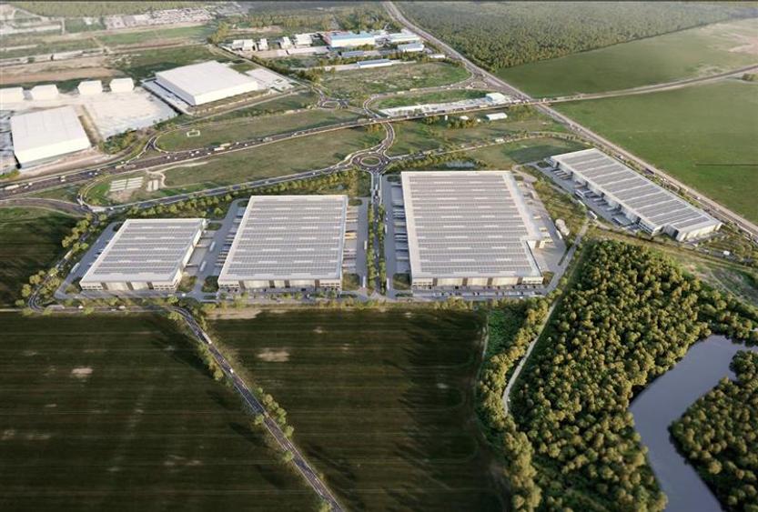 Spațiu industrial, de 10,000 mp, în Ștefăneștii de Jos