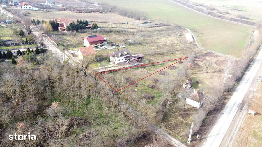 Teren de 2544 mp, în Viile Satu Mare